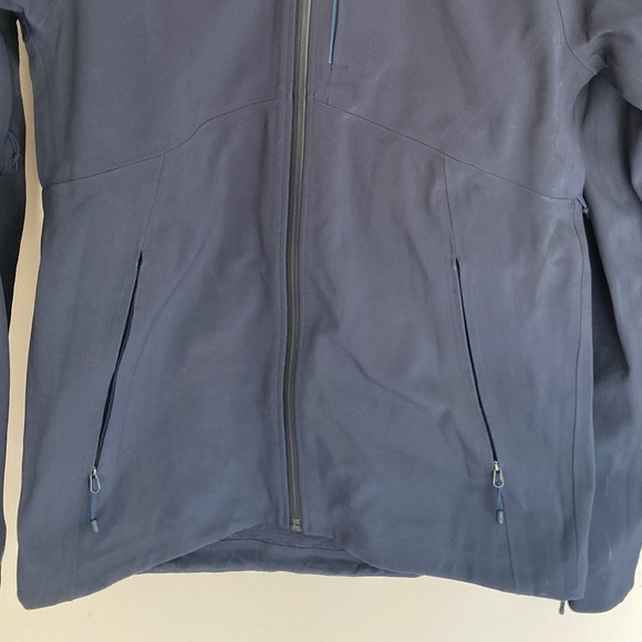North Face Apex Flex Gore Tex Navy Jacket / Men's S - Picture 2 of 7